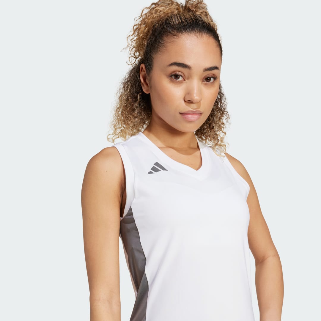 Adidas Quickset Sleeveless Volleybalshirt