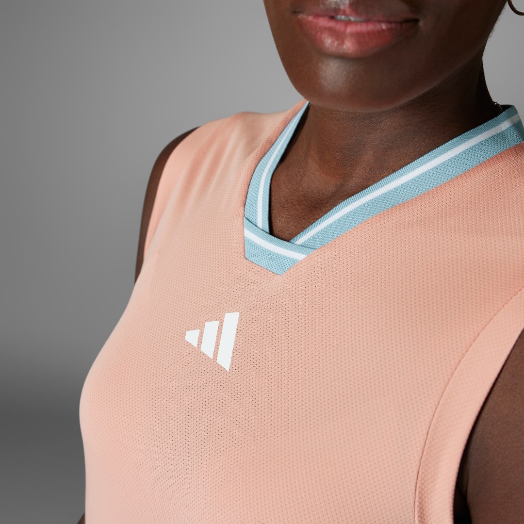 Adidas Tiro Cut 3-Stripes Soft Mesh Lange Jurk