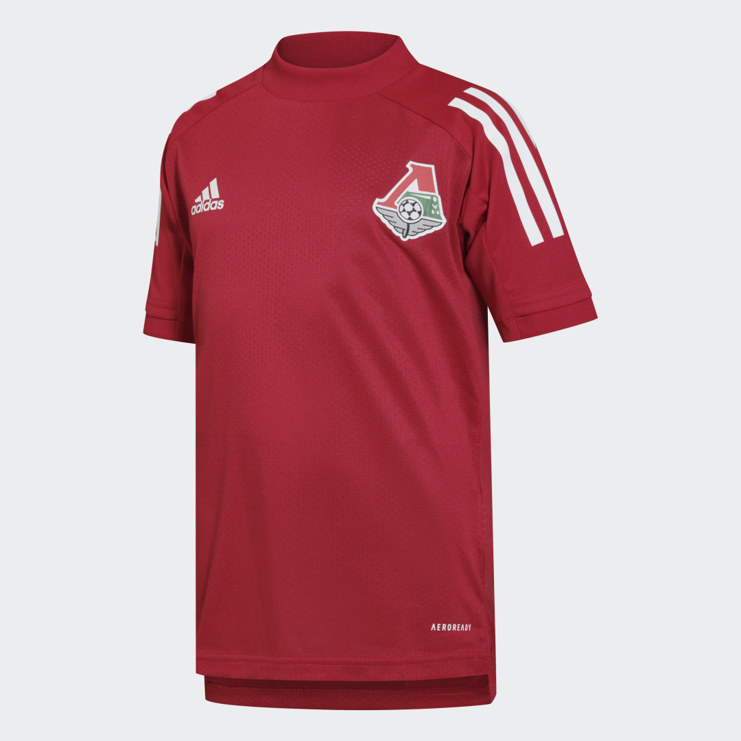 Детская тренировочная футболка ФК Локомотив adidas Performance Детская тренировочная футболка ФК Локомотив adidas Performance