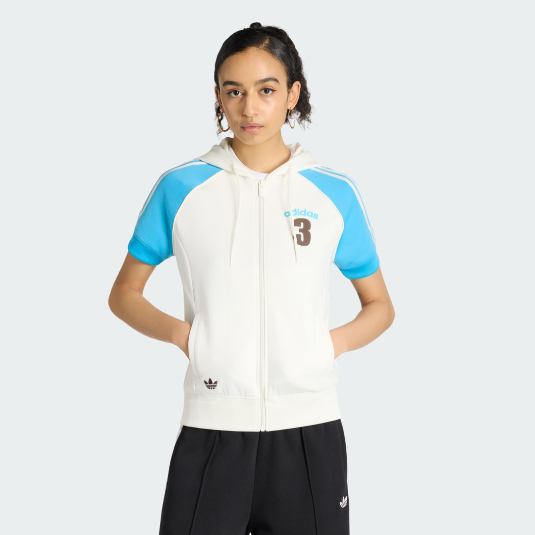 VINTAGE SUPERSTAR TRACK TOP SHORT SLEEVE