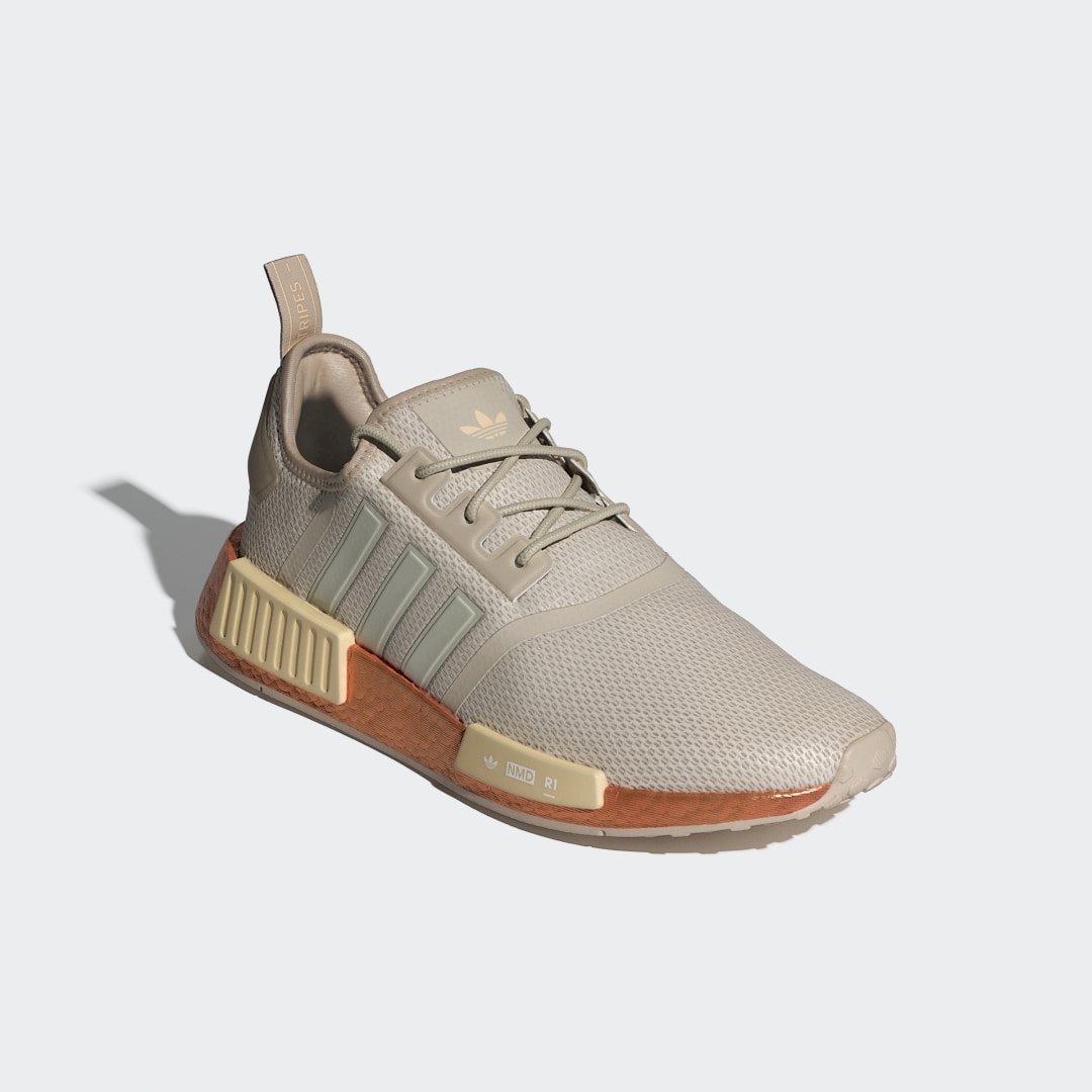 

adidas Tenis NMD_R1 Unisex, Wonder beige/putty gris/crystal sand