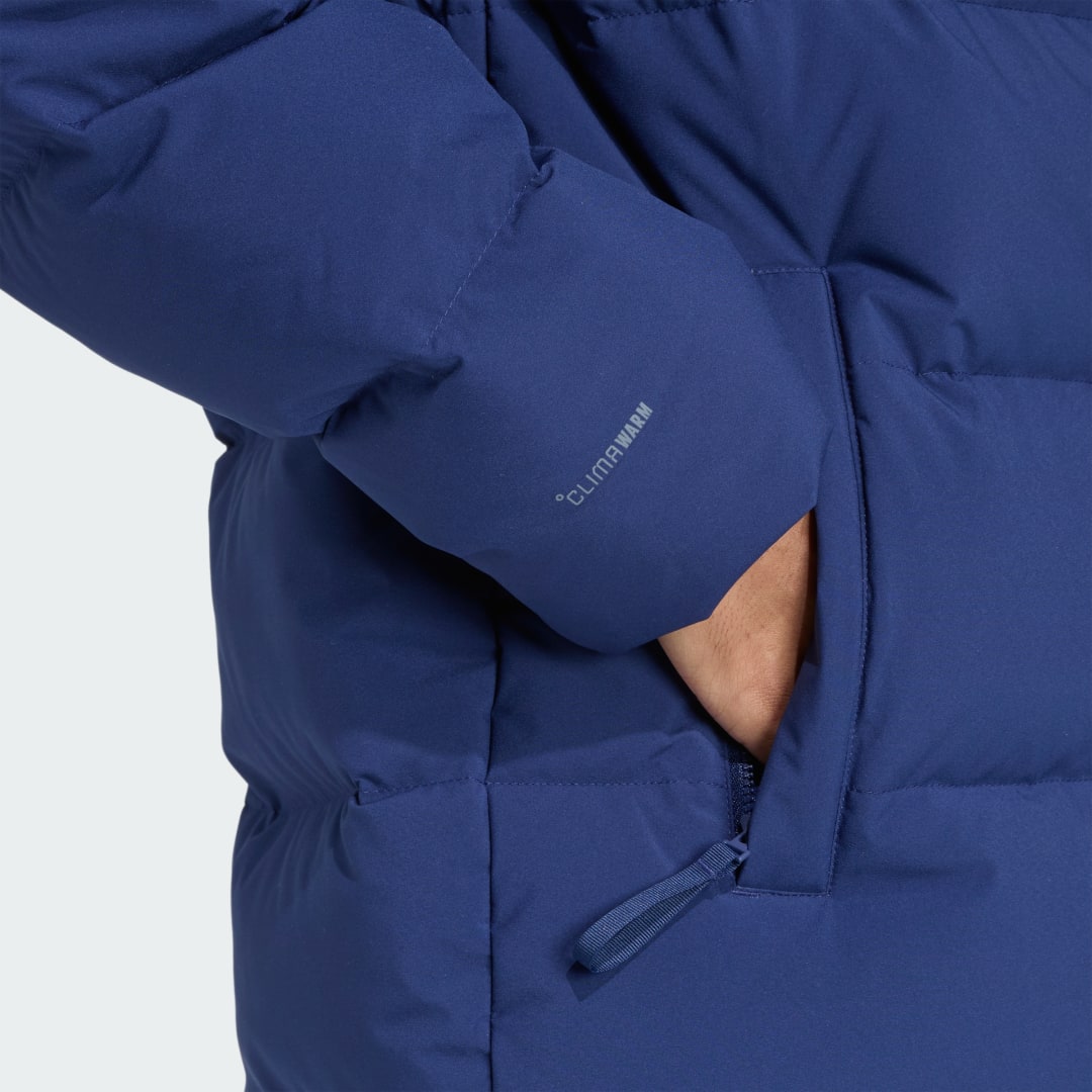 Adidas Helionic CLIMAWARM Donsjack met Capuchon