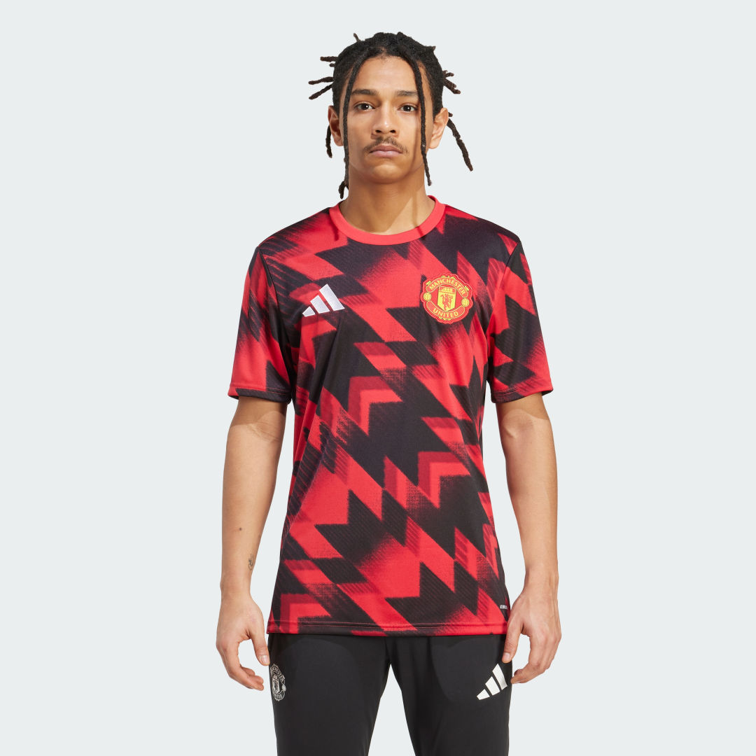 Adidas Manchester United 25 26 Pre-Match Voetbalshirt