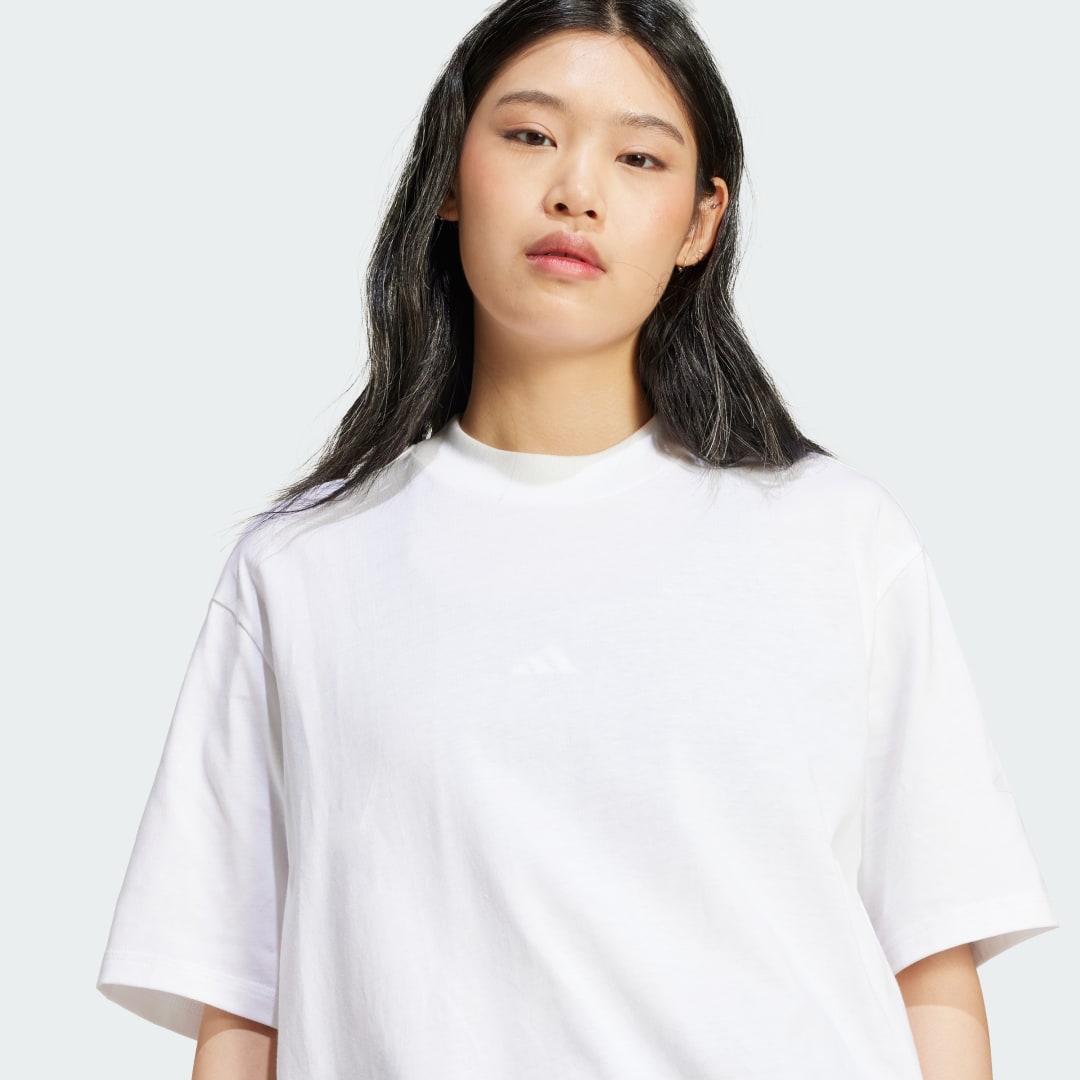 Adidas Essentials Contemporary Logo Boyfriend T-shirt