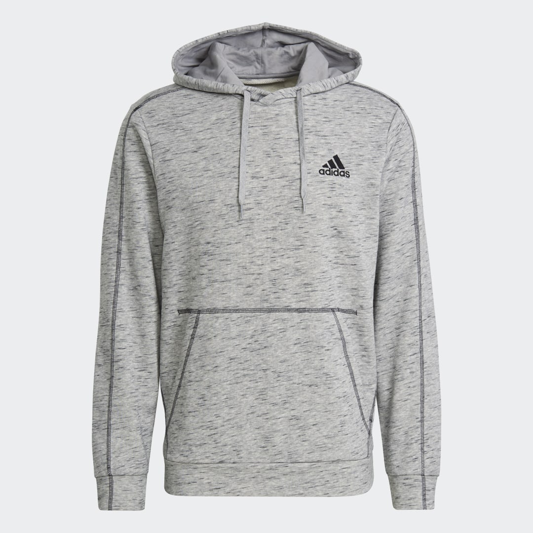 фото Худи essentials mélange embroidered small logo adidas sport inspired