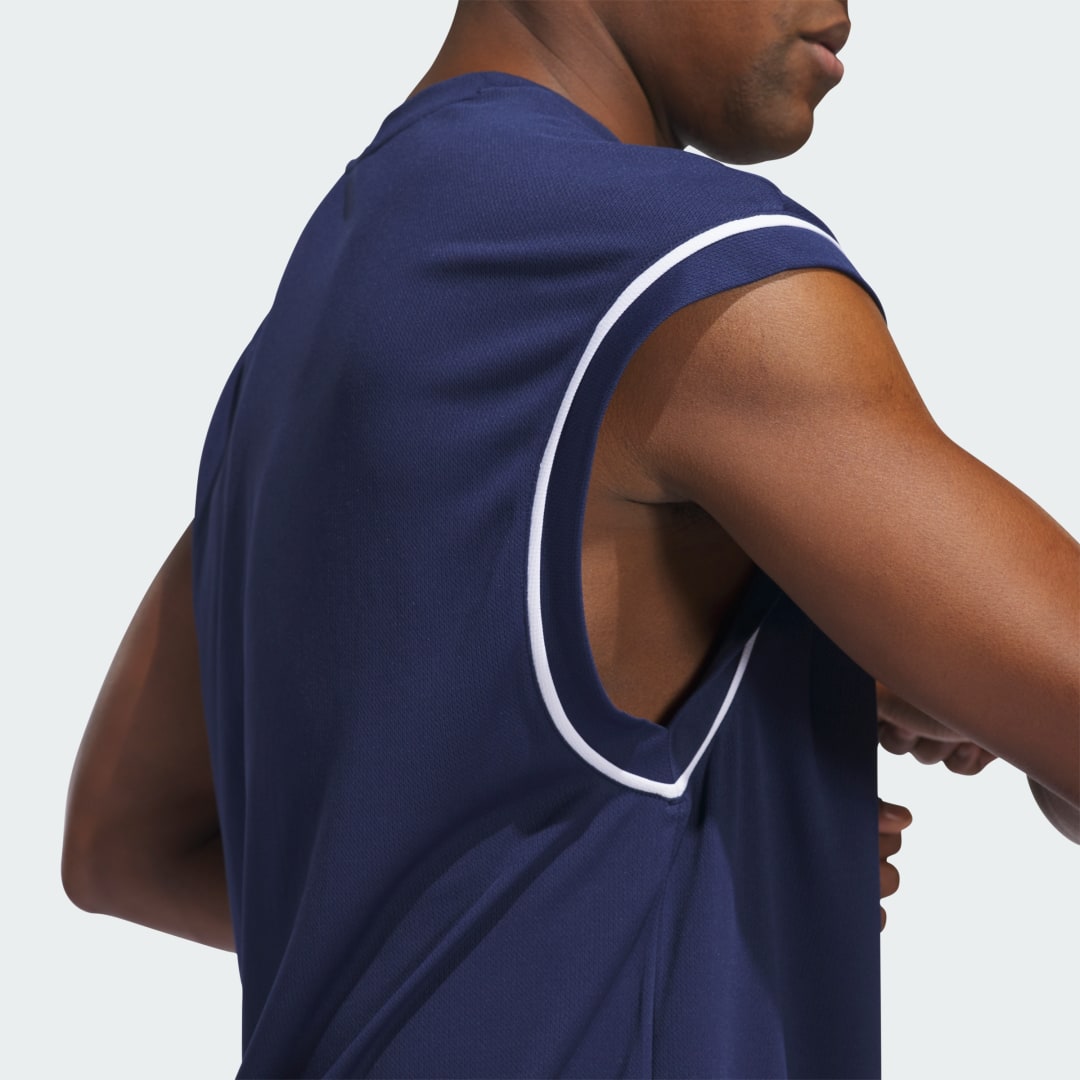 Adidas Basketball All-World Mouwloze Tanktop
