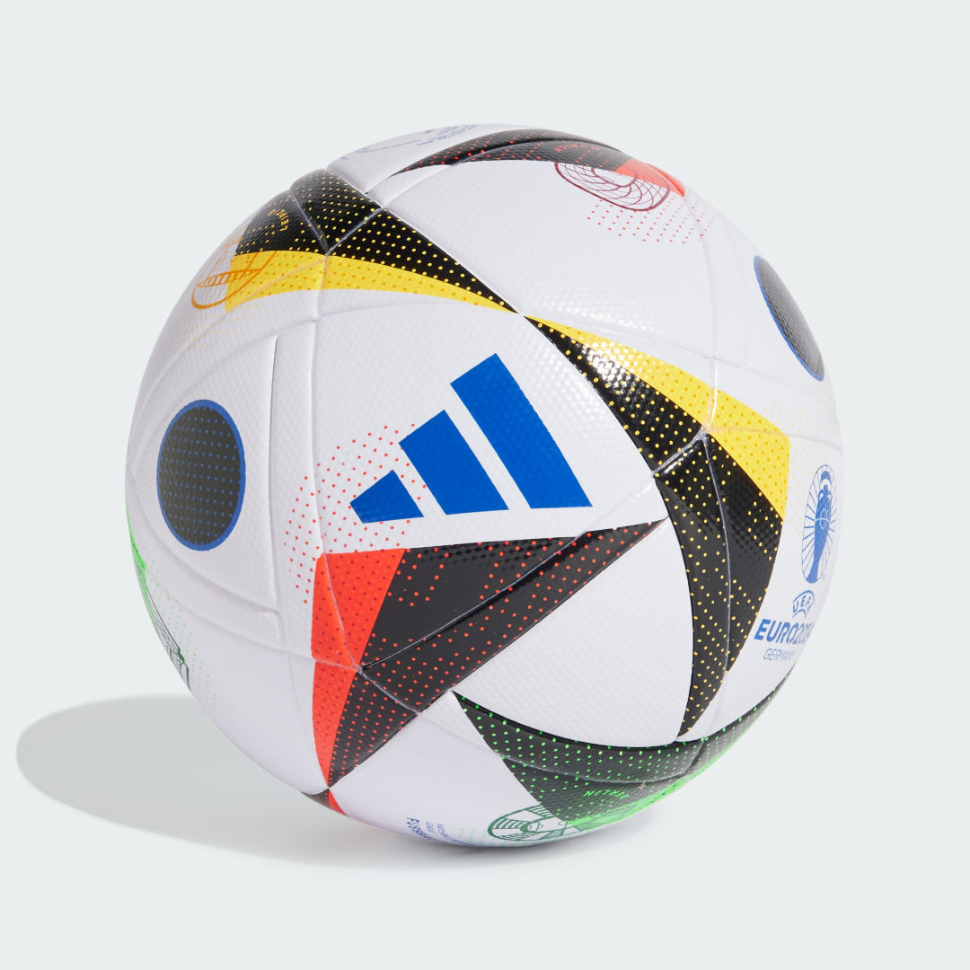 Adidas Perfor ce Senior voetbal UEFA euro 2024 wit meerkleurig