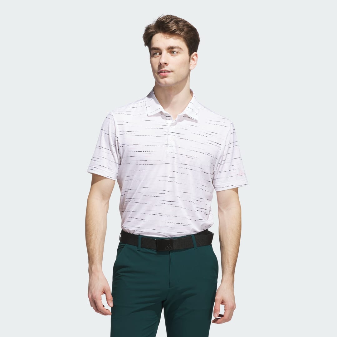 Polo Ultimate365 Mesh Glimmer Print