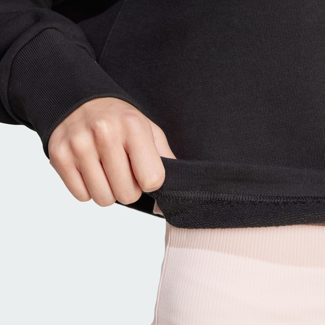 Adidas ALL SZN French Terry Polo Sweatshirt