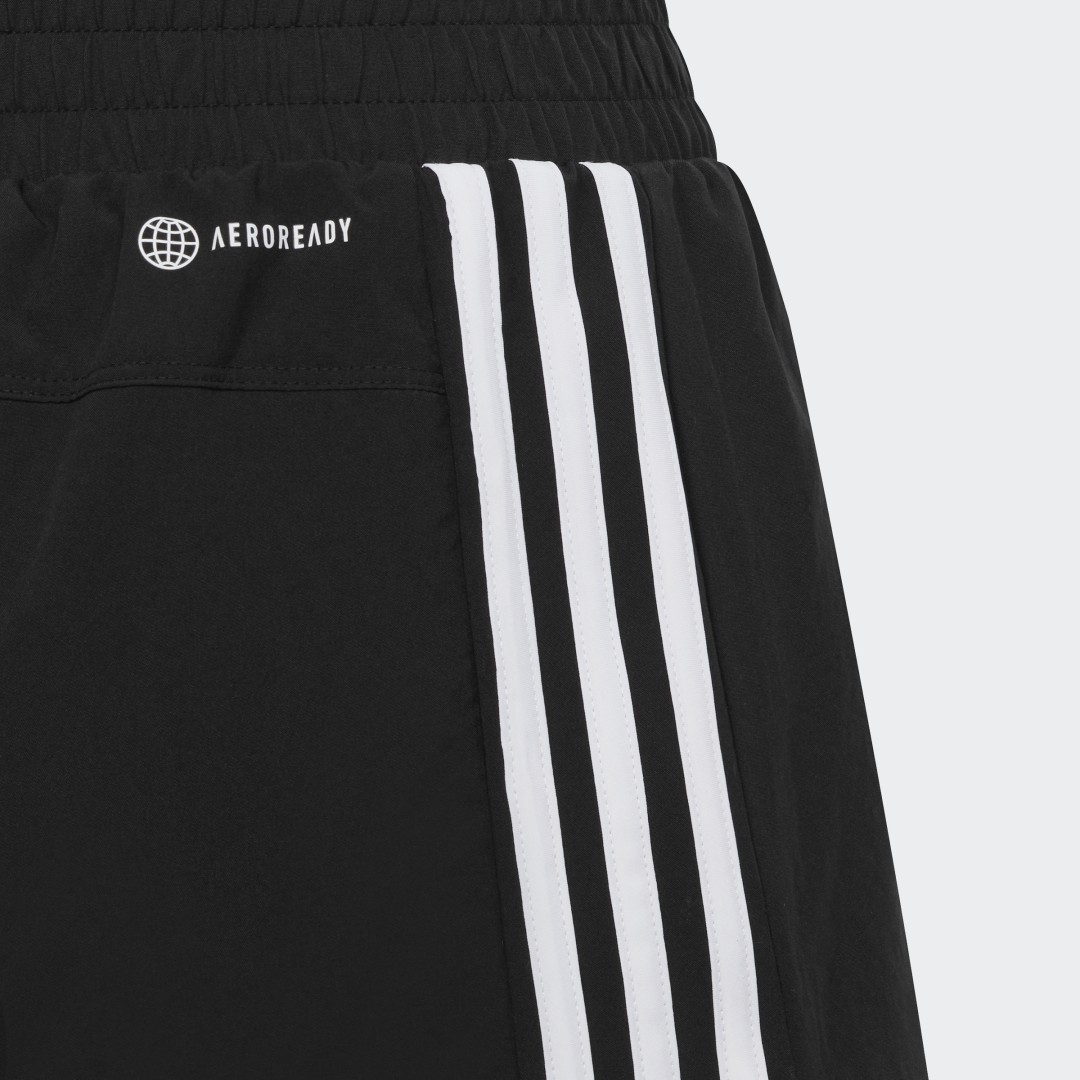 

adidas Shorts Essentials 3 Rayas AEROREADY Niño, Blanco