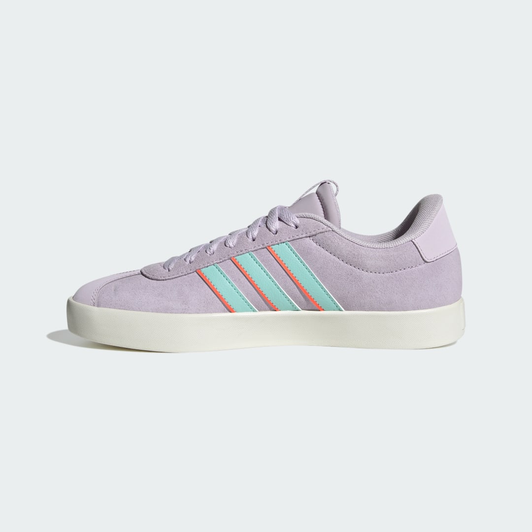 

adidas Tenis Adidas VL Court 3.0 Mujer, Ice lavender/semi flash aqua/solar rojo