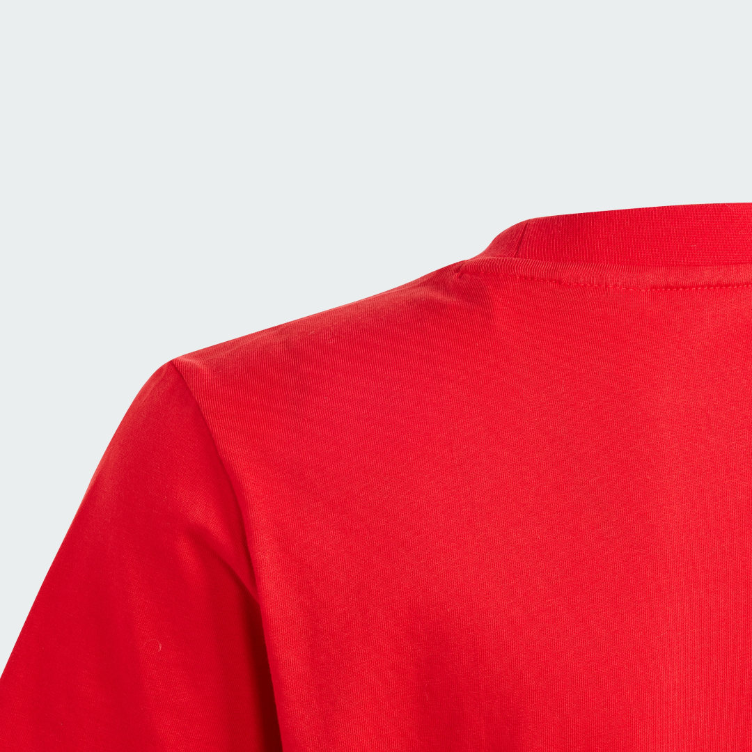 

adidas Playera Essentials Big Logo Algodón Niño, Better scarlet/shadow rojo