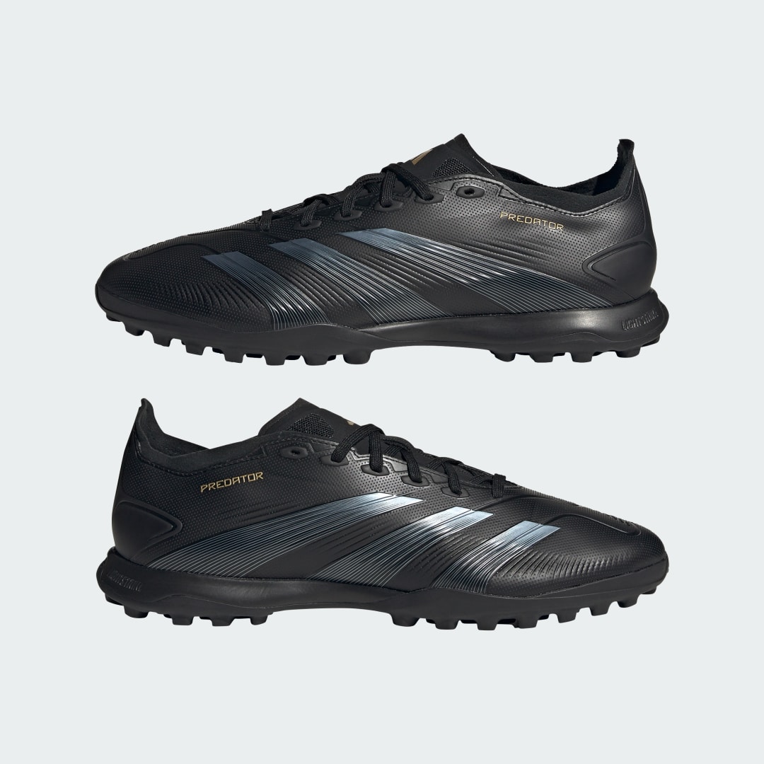 

adidas Guayos Predator League Pasto Sintético Unisex, Negro