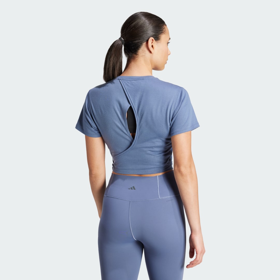 Adidas Performance Yoga Studio Wrapped T-shirt