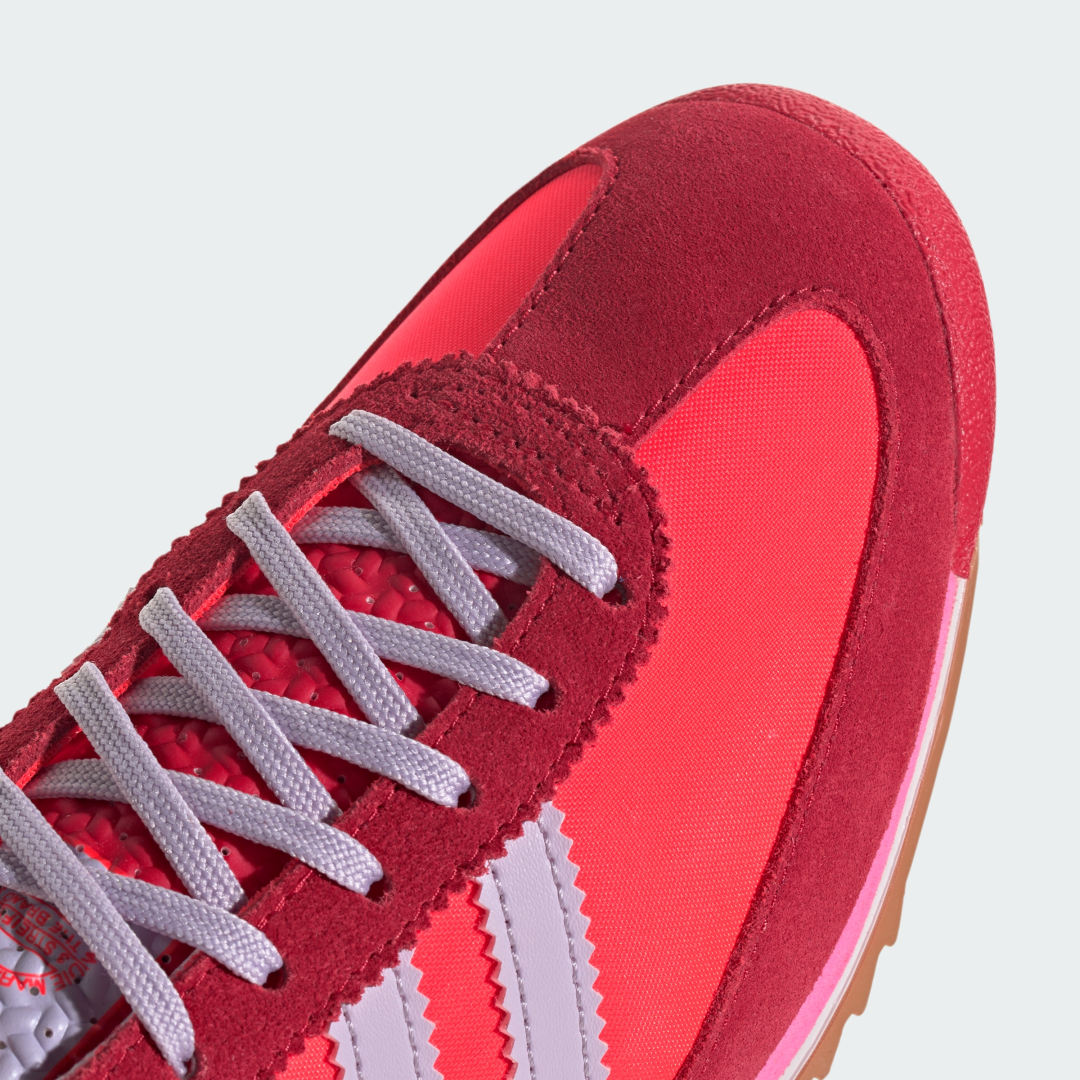 

adidas Tenis SL 72 OG Mujer, Solar rojo/ice lavender/better scarlet