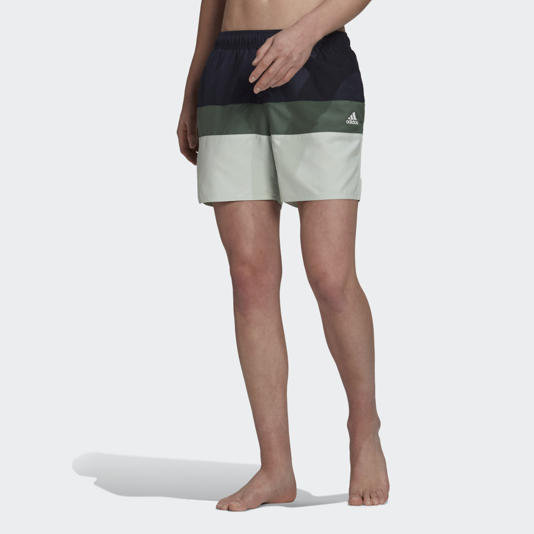 Short de bain Short-Length Colorblock