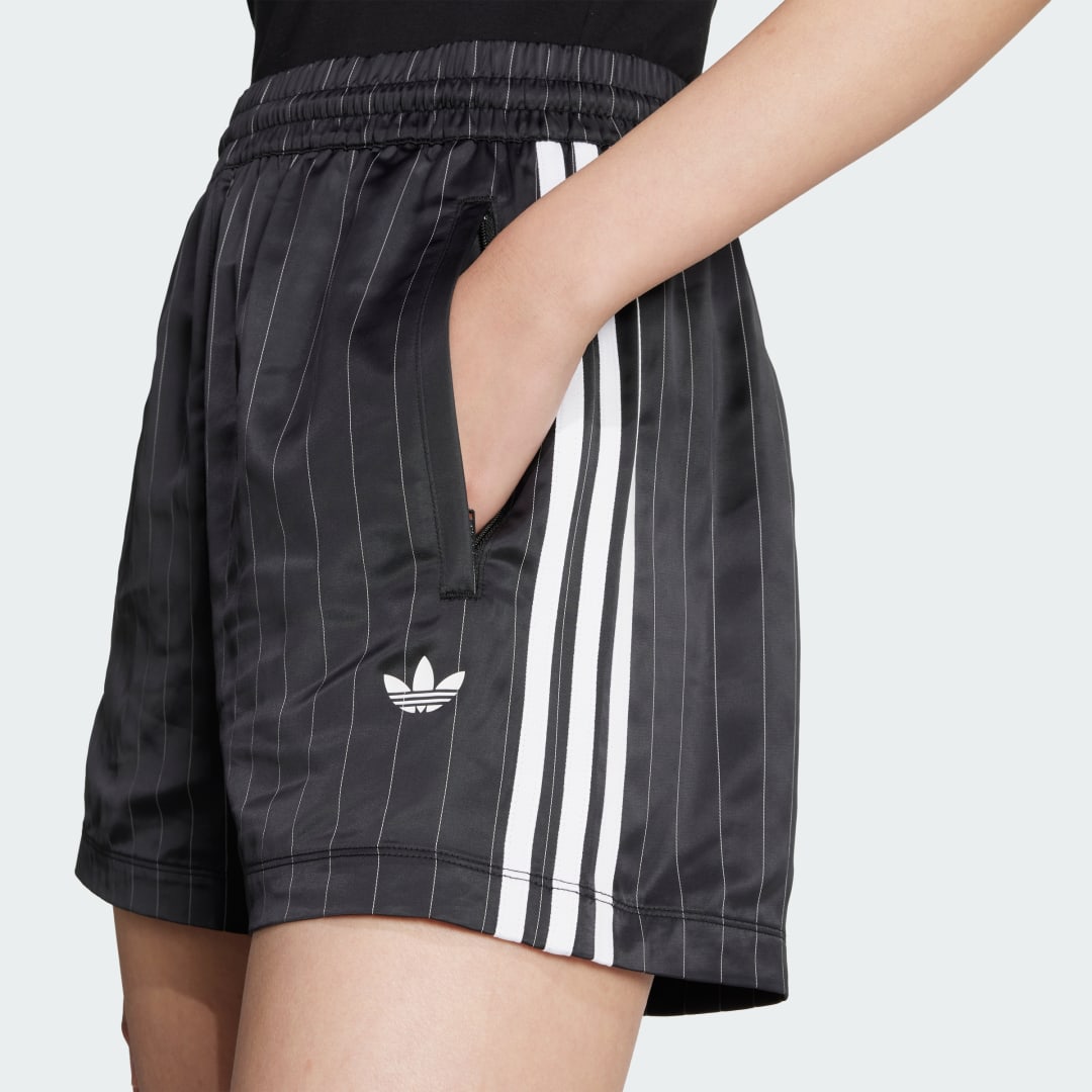 Adidas Originals Pin-stripe Satin Short