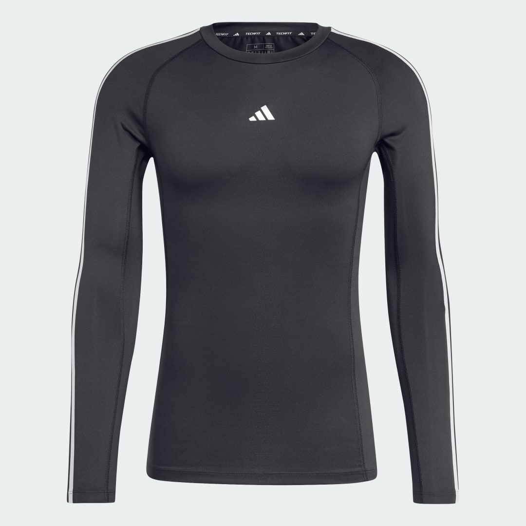 Adidas TECHFIT Compression Training 3-Stripes Longsleeve