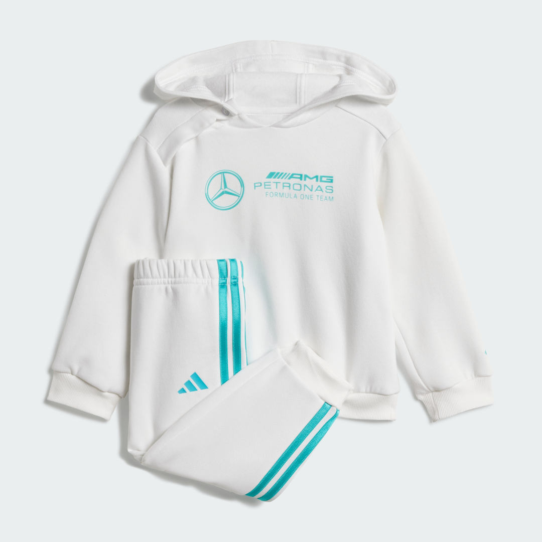 adidas MERCEDES - AMG PETRONAS FORMULA ONE TEAM DNA BABY JOGGER LONG SLEEVE