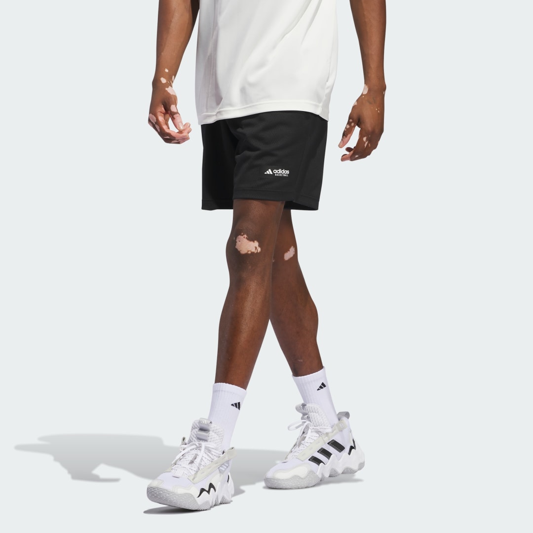 Image of "adidas adidas Legends Shorts Black M/M 5"" - Men Basketball Shorts"