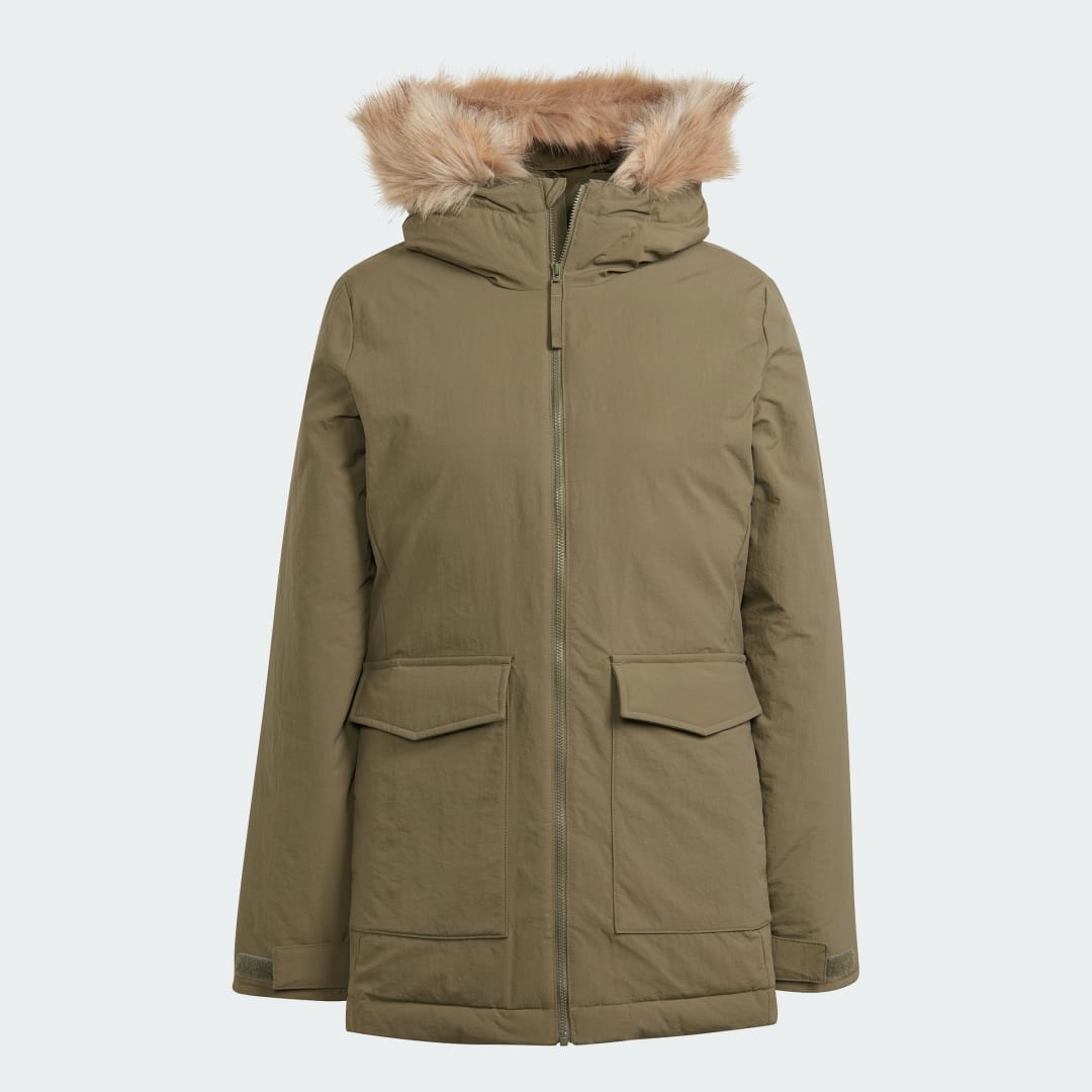 Adidas Sportswear Hooded Fur Parka