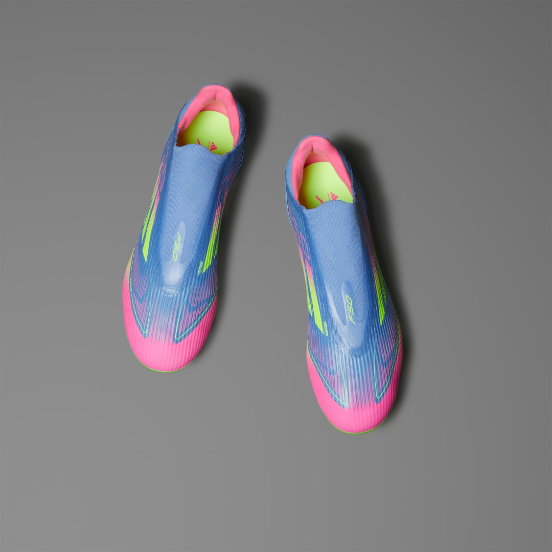 Chaussure F50 League sans lacets terrain souple / multi-surfaces