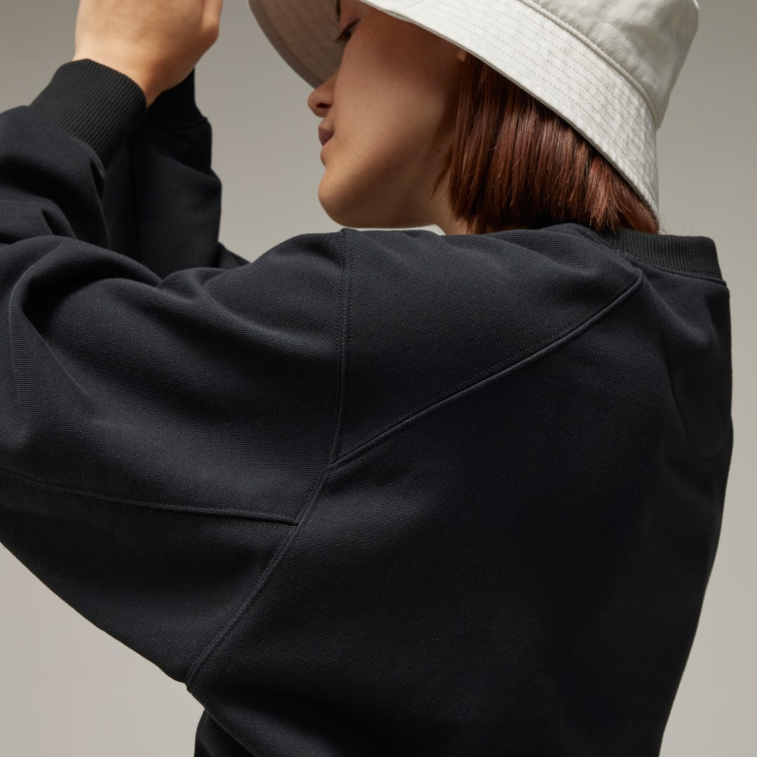 adidas FT Crew Sweat Mujer, Negro