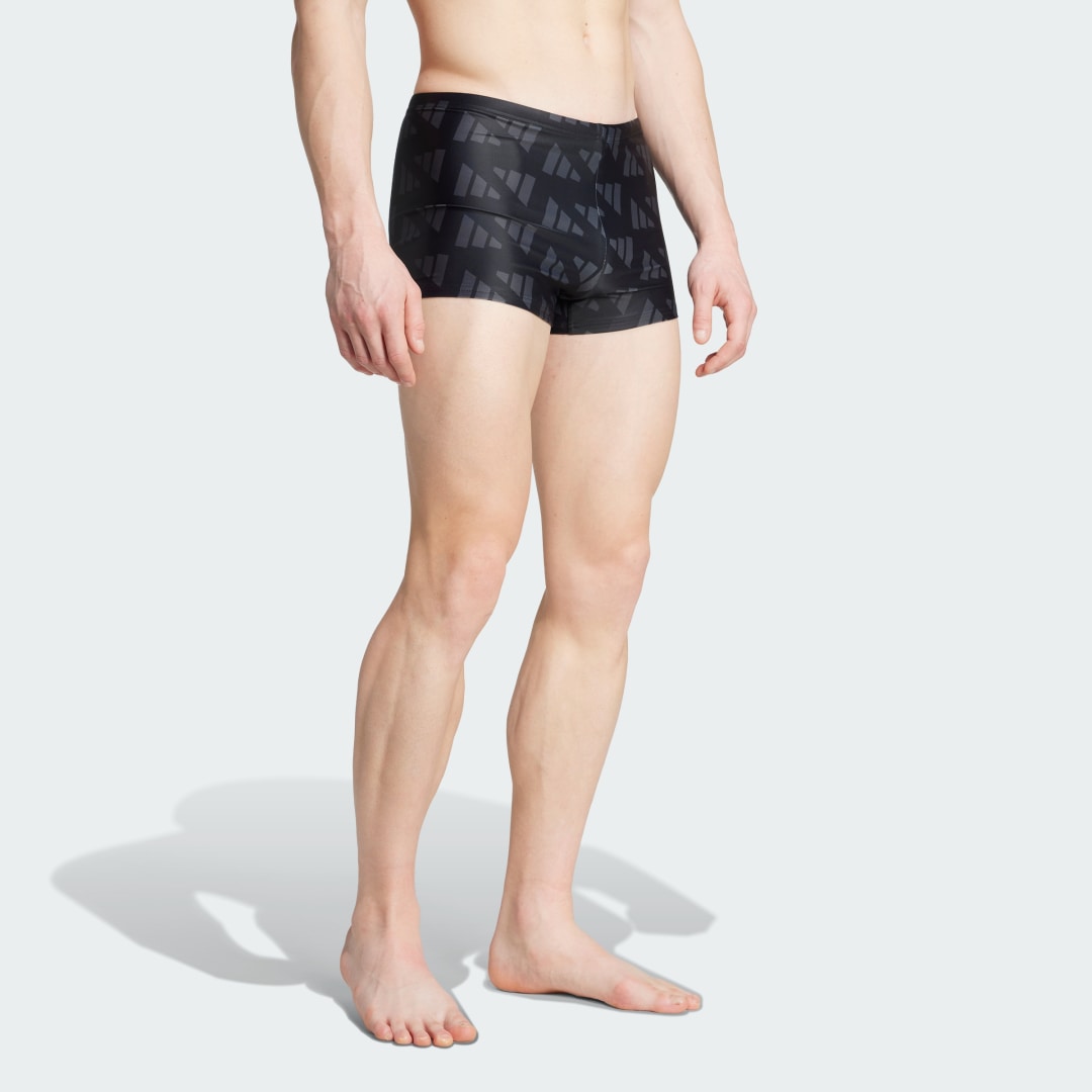 Thumbnail - Logo Graphic 2 Inch Boxer-Badehose