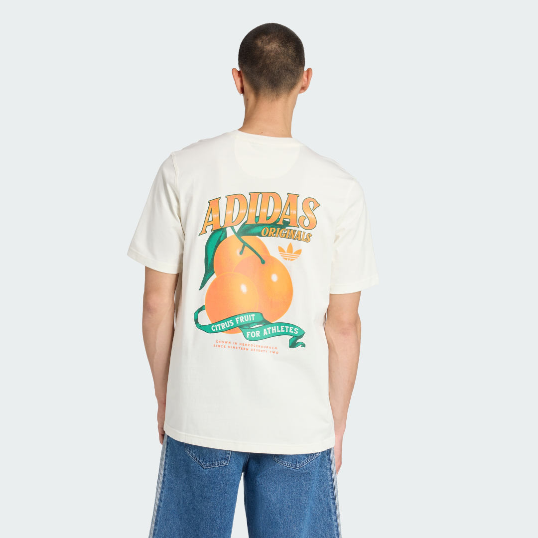Thumbnail - Retro Orange GFX Loose T-Shirt