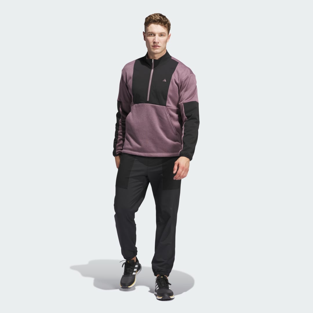 Adidas Go-to DWR Hybrid Pullover met Halflange Rits