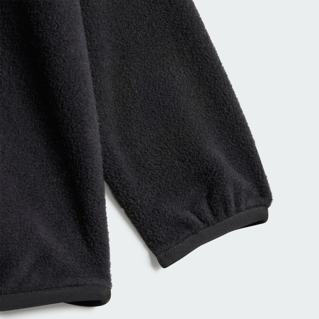 Adidas Polar Fleece Sweatshirt met Halflange Rits Kids