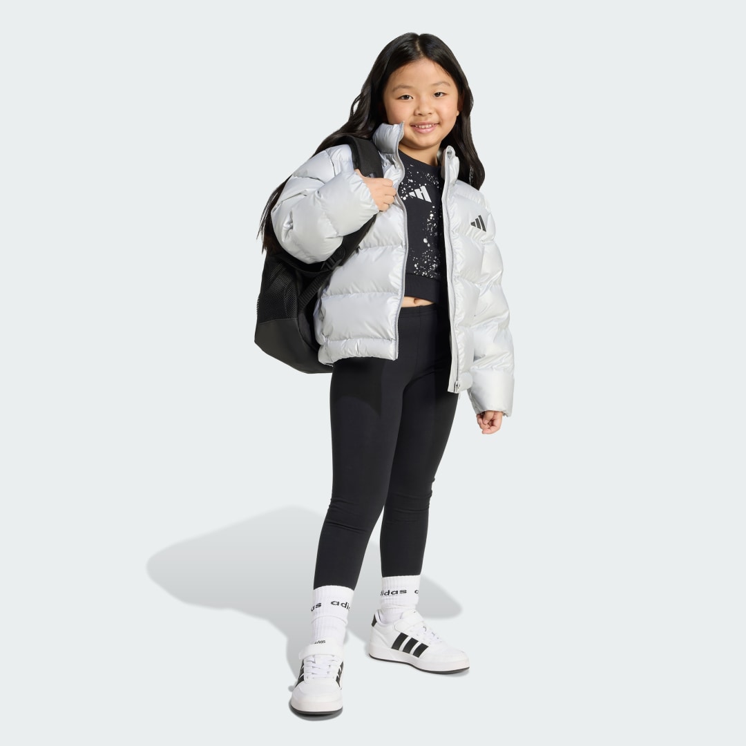 Thumbnail - Kunstdaunen Glam Jacke Kinder