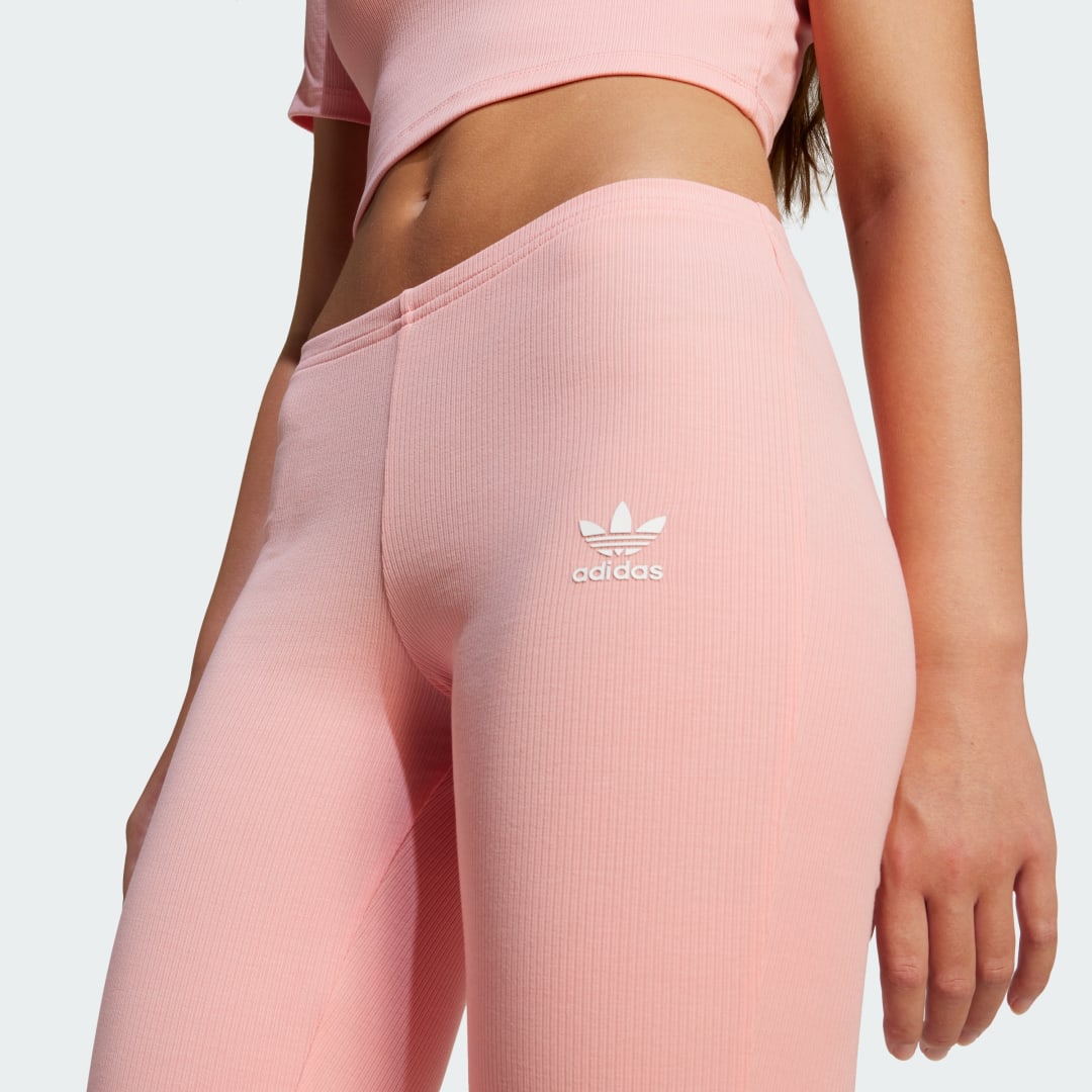 Adidas Ribbed Flared Broek Kids