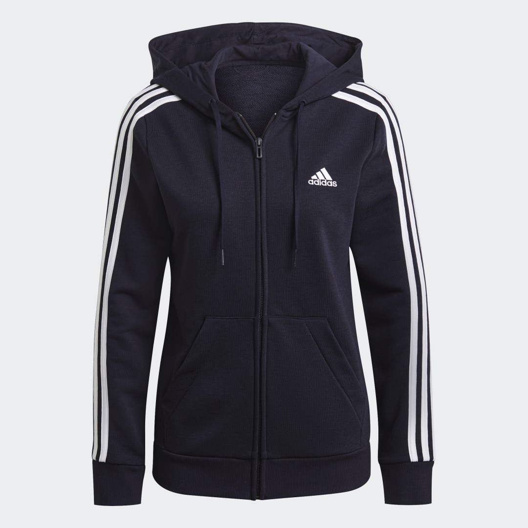 Veste adidas W 3S FT FZ HD DE - vue 3