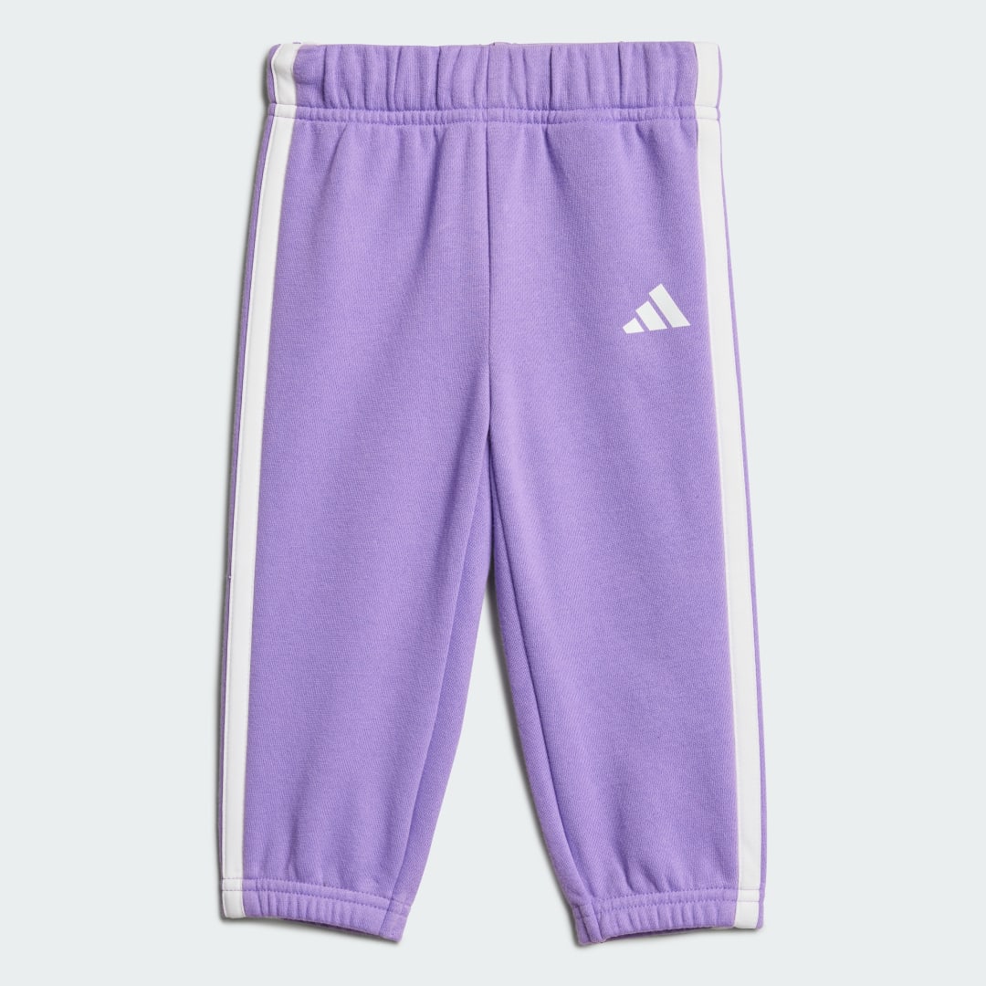 Survêtement molleton ras du cou bébé adidas 3 Stripe Tiro Seasonal Essentials - vue 8