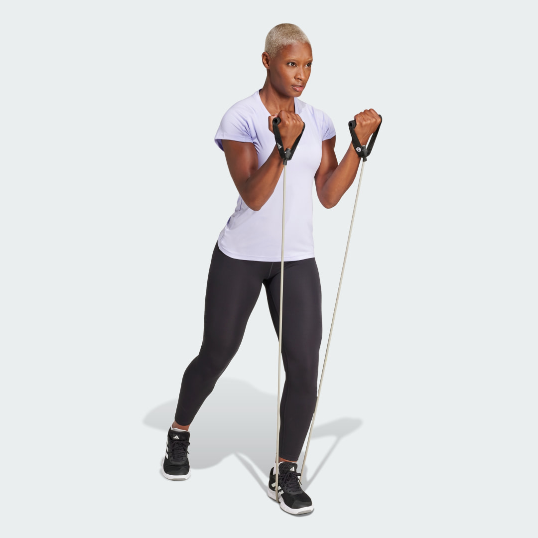 Adidas AEROREADY Train Essentials Minimal Branding V-hals T-shirt