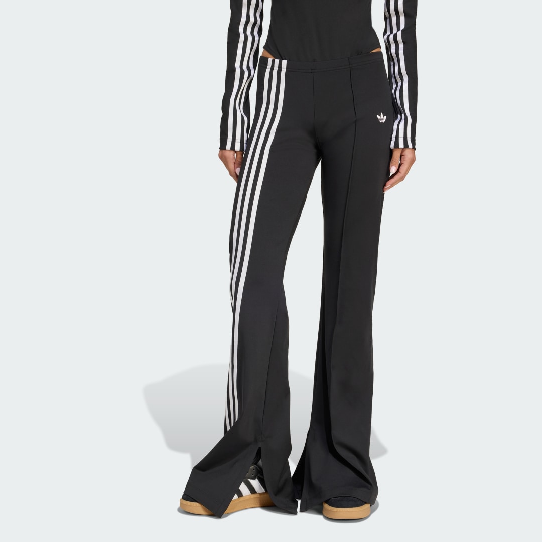 Adidas Lint Off Placed 3-Stripes Flared Broek