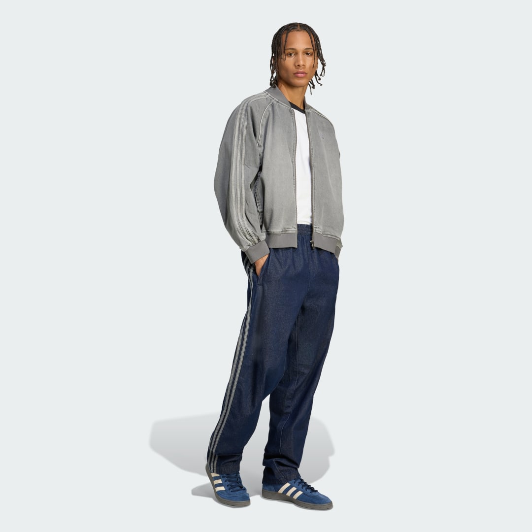 Thumbnail - SST Adicolor Loose SST Denim Black Wash Jacke