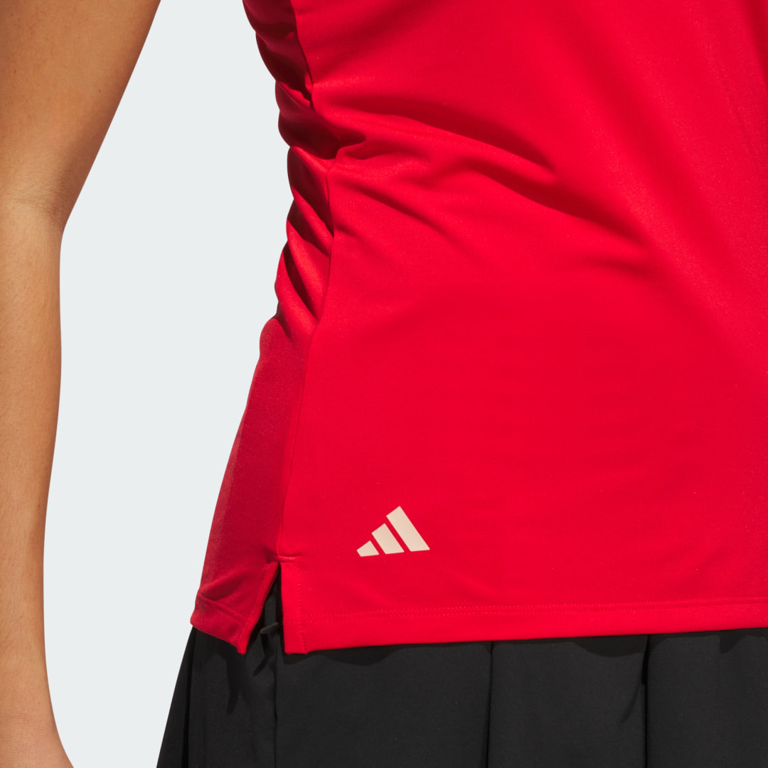 Adidas Ultimate365 Solid Mouwloos Poloshirt