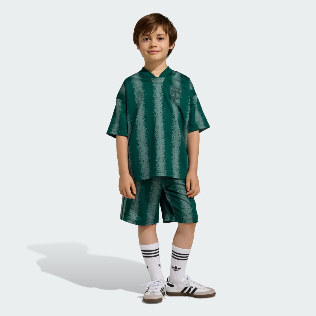 ENSEMBLE T SHIRT ET SHORT OVERSIZE MINECRAFT ADIDAS - vue 3