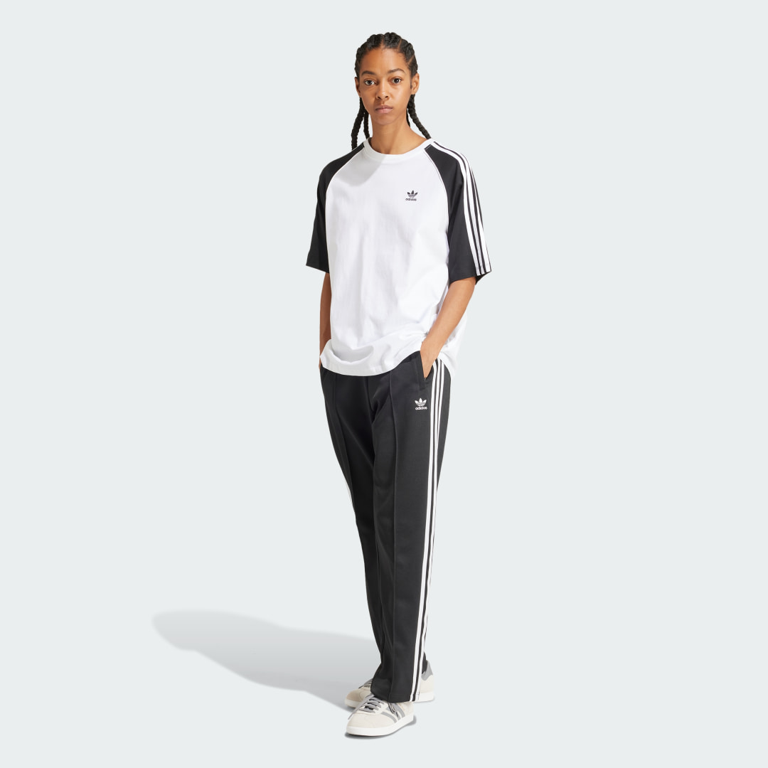Adidas Originals Colorblock Oversized Long-Sleeve Top