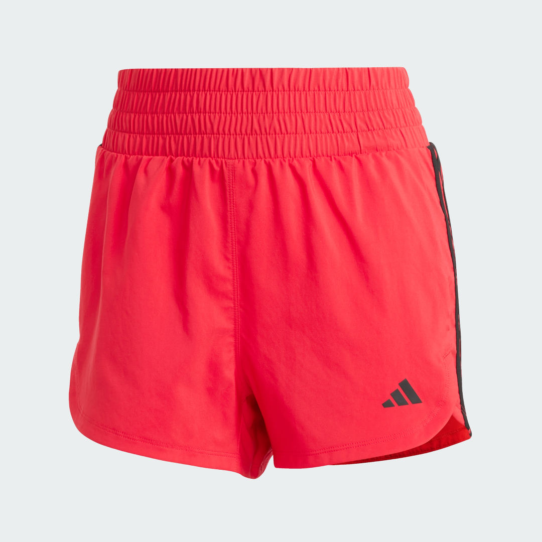 Adidas Pacer Training 3-Stripes Geweven High-Rise Short
