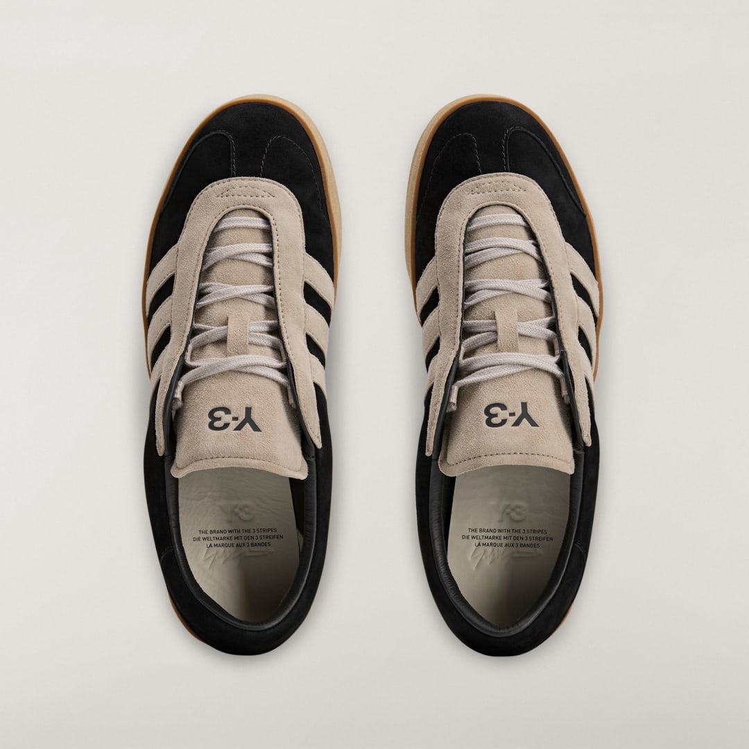 Sneakers Y-3 Gazelle Black/ Black/ Light Brown - KI4340