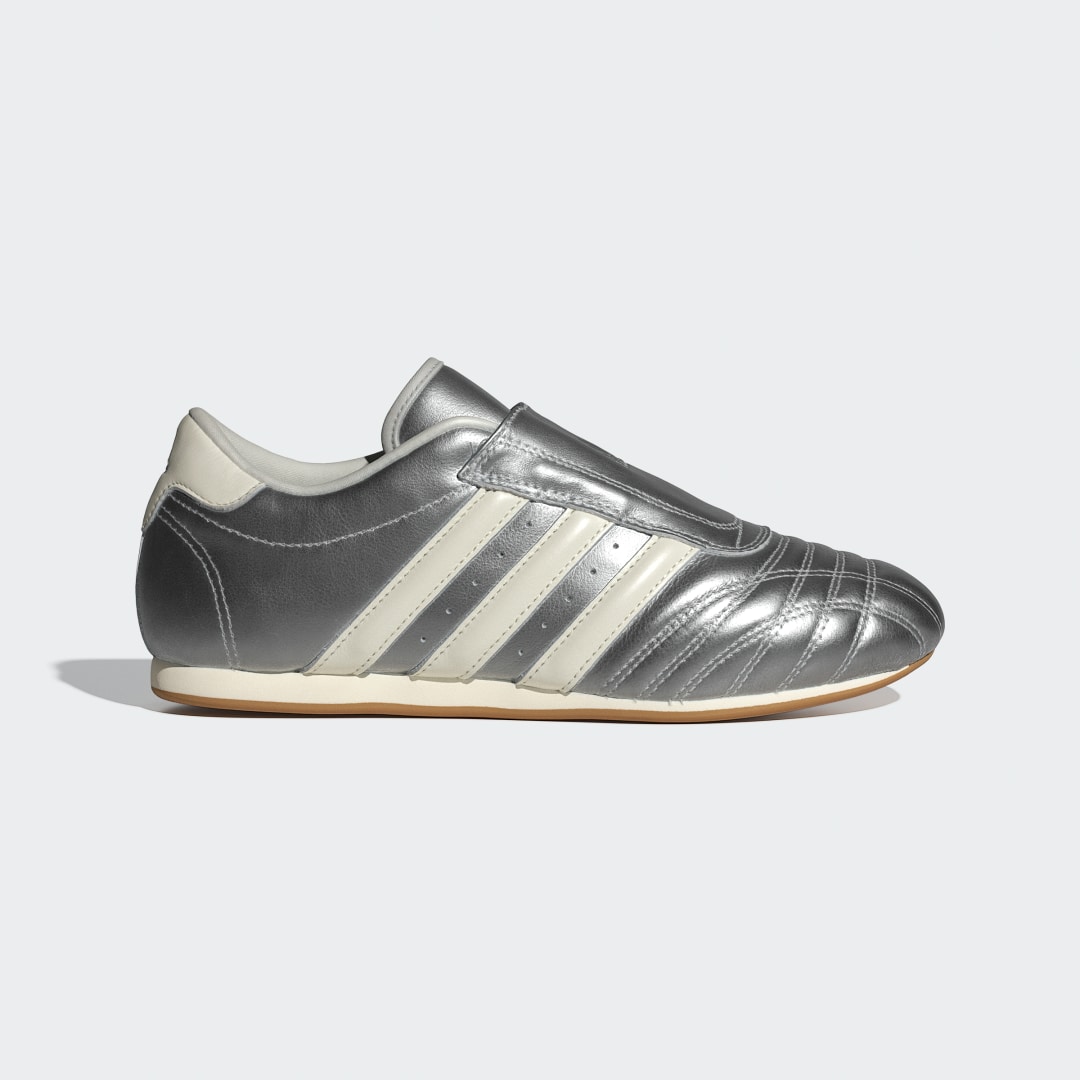 Adidas Taekwondo Silver Metallic / Off White / Gum
