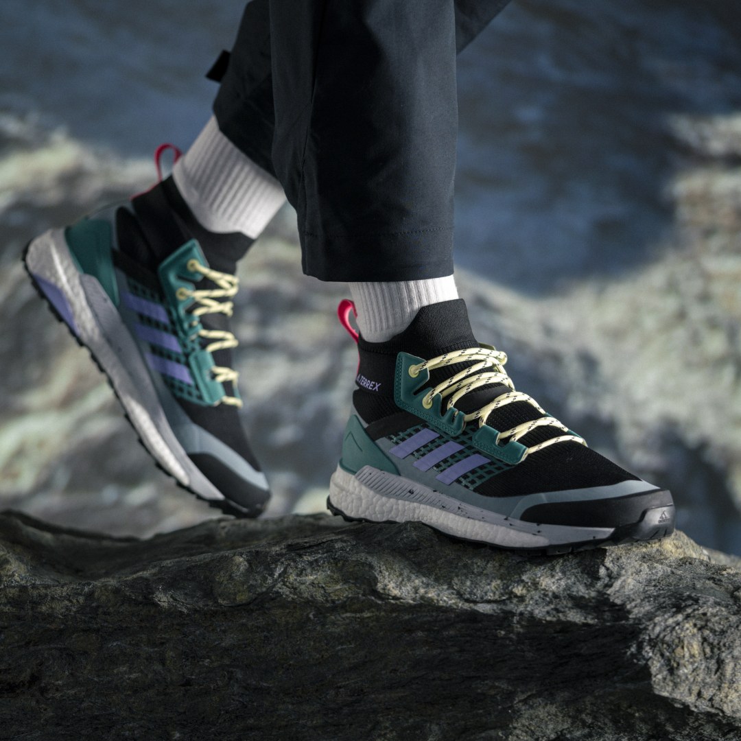 фото Треккинговые кроссовки terrex free hiker adidas terrex