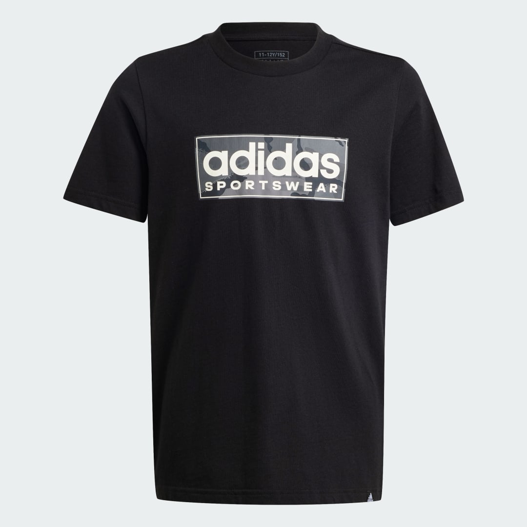 Adidas Camo Linear Graphic T-shirt Kids
