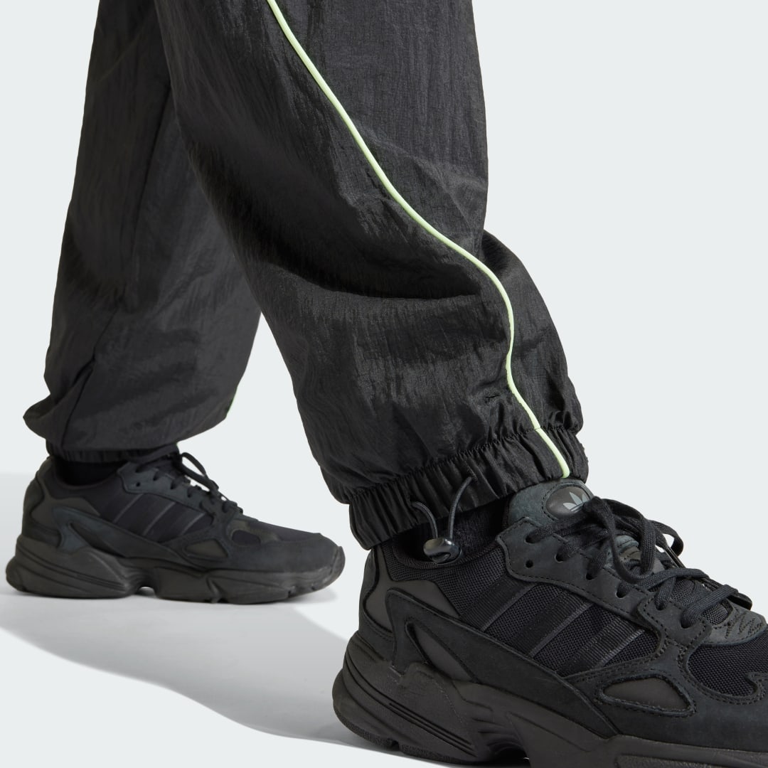 

adidas Pants Loose Parachute Mujer, Negro