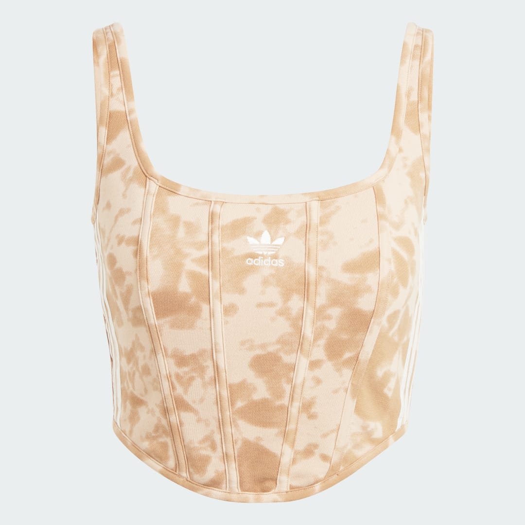 

adidas Top Corset Mujer, Magic beige/cardboard