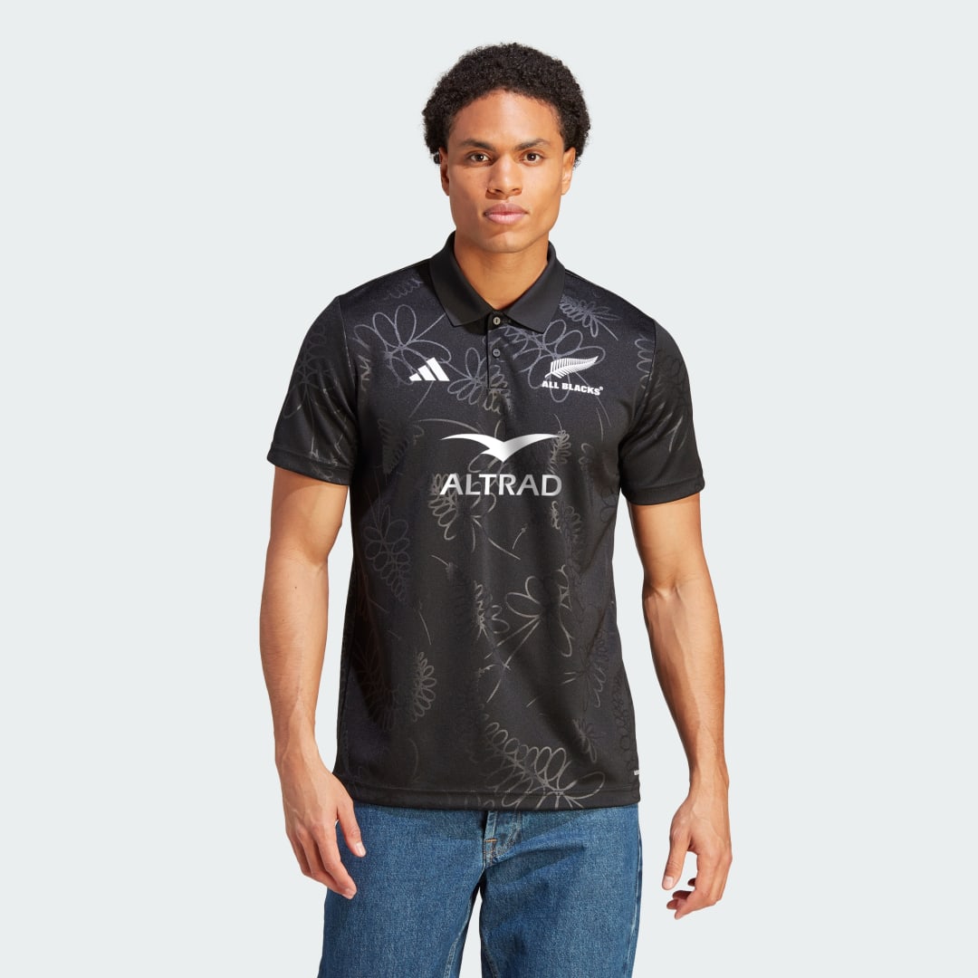 Polo de rugby supporters All Blacks