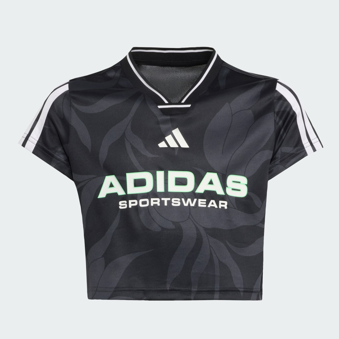 T shirt enfant adidas House of Tiro Colors of Football Crop T Shirt Kids 11 / - vue 9